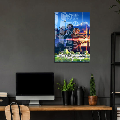 Flex Designs Metal Poster The Place Promised in Our Early Days 24 x 36" Home Goods - Movie 2004 Movie Metal Poster