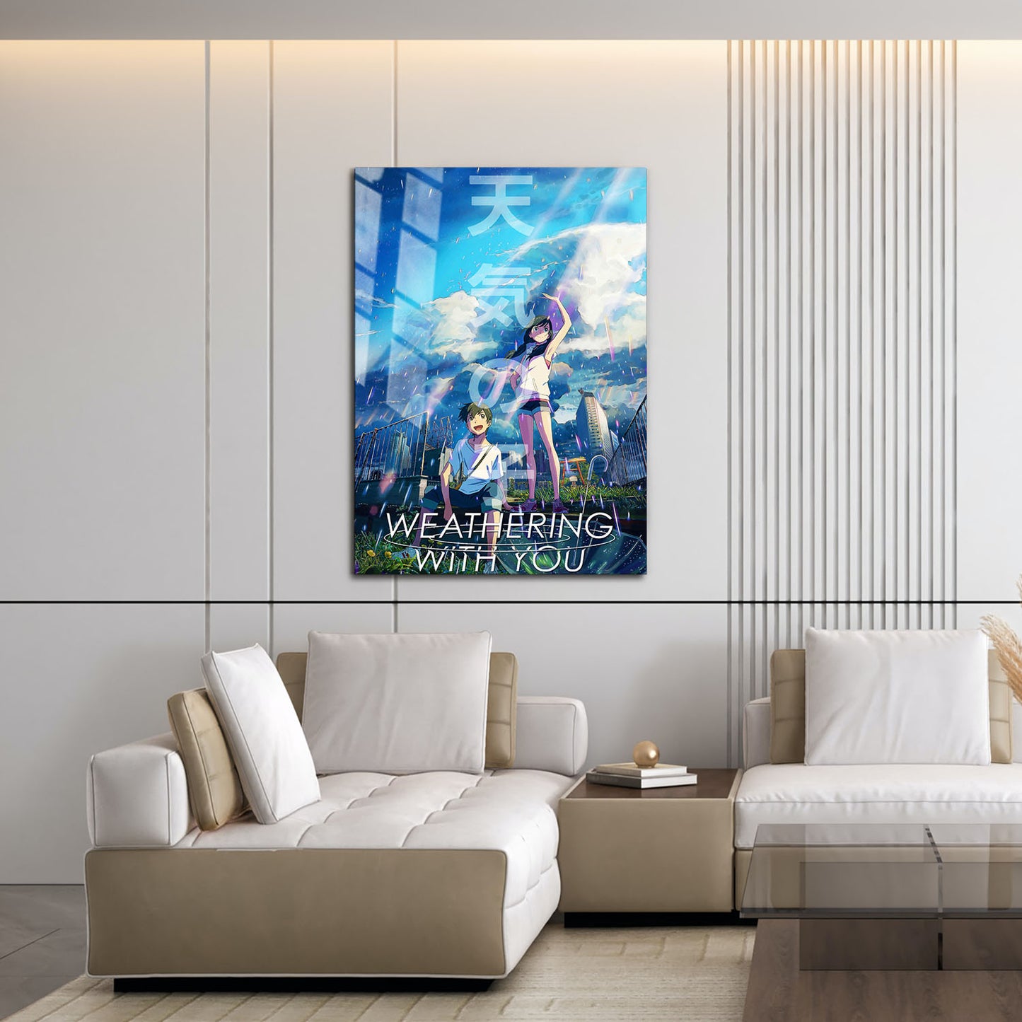 Flex Designs Metal Poster Weathering with You 16 x 24" Home Goods - Movie 2019 Movie Metal Poster