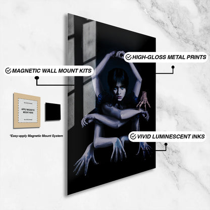 Flex Designs Metal Poster Wednesday Alternate 16 x 24" Home Goods - TV Show 2022 TV Show Metal Poster