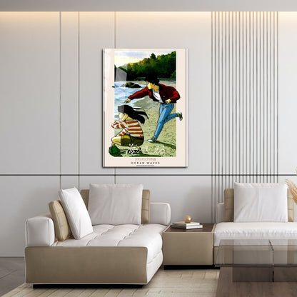 Flex Designs Metal Poster Ocean Waves Classic 16 x 24" Home Goods - Movie 1993 Movie Metal Poster