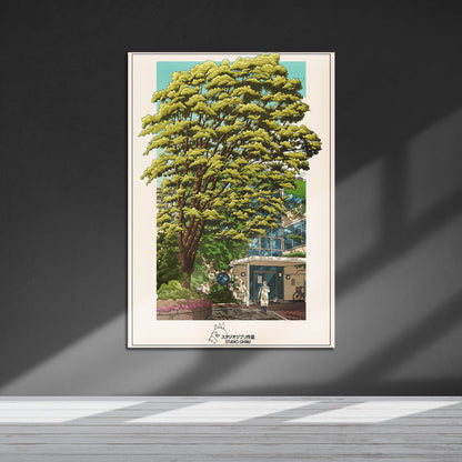 Flex Designs Metal Poster Studio Ghibli Classic 5 x 7" Home Goods - Movie  Movie Metal Poster