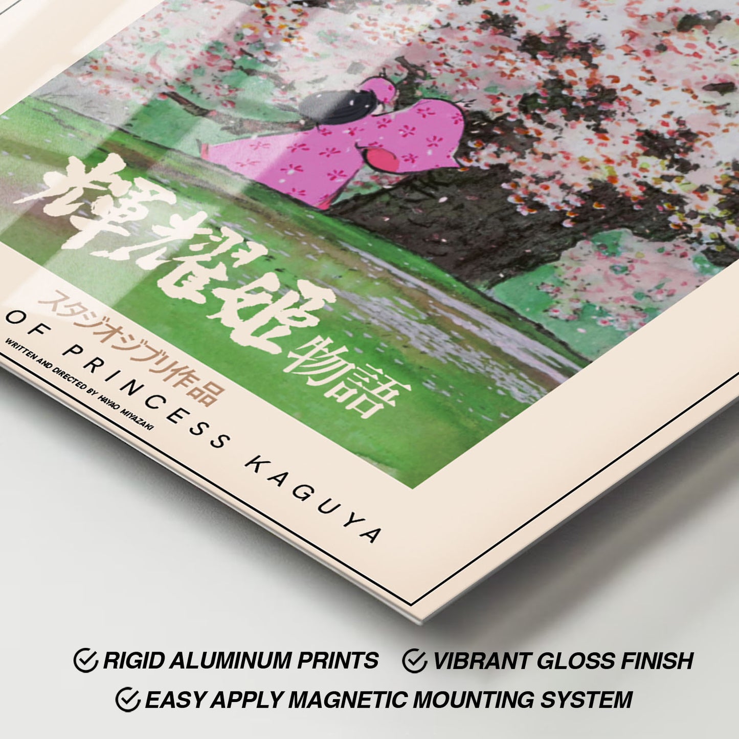 Flex Designs Metal Poster The Tale of The Princess Kaguya Classic 11 x 17" Home Goods - Movie 2013 Movie Metal Poster
