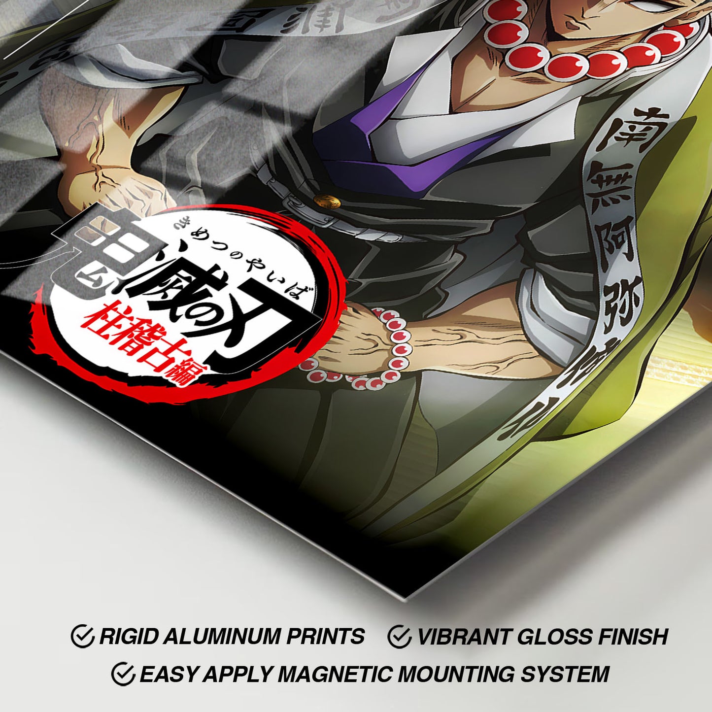 Flex Designs Metal Poster Demon Slayer Hashira Training 11 x 17" Home Goods - TV Show 2024 TV Show Metal Poster