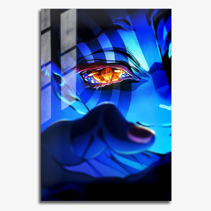 Flex Designs Metal Poster Demon Slayer Infinity Castle Akaza 11 x 17" Home Goods - TV Show 2025 TV Show Metal Poster