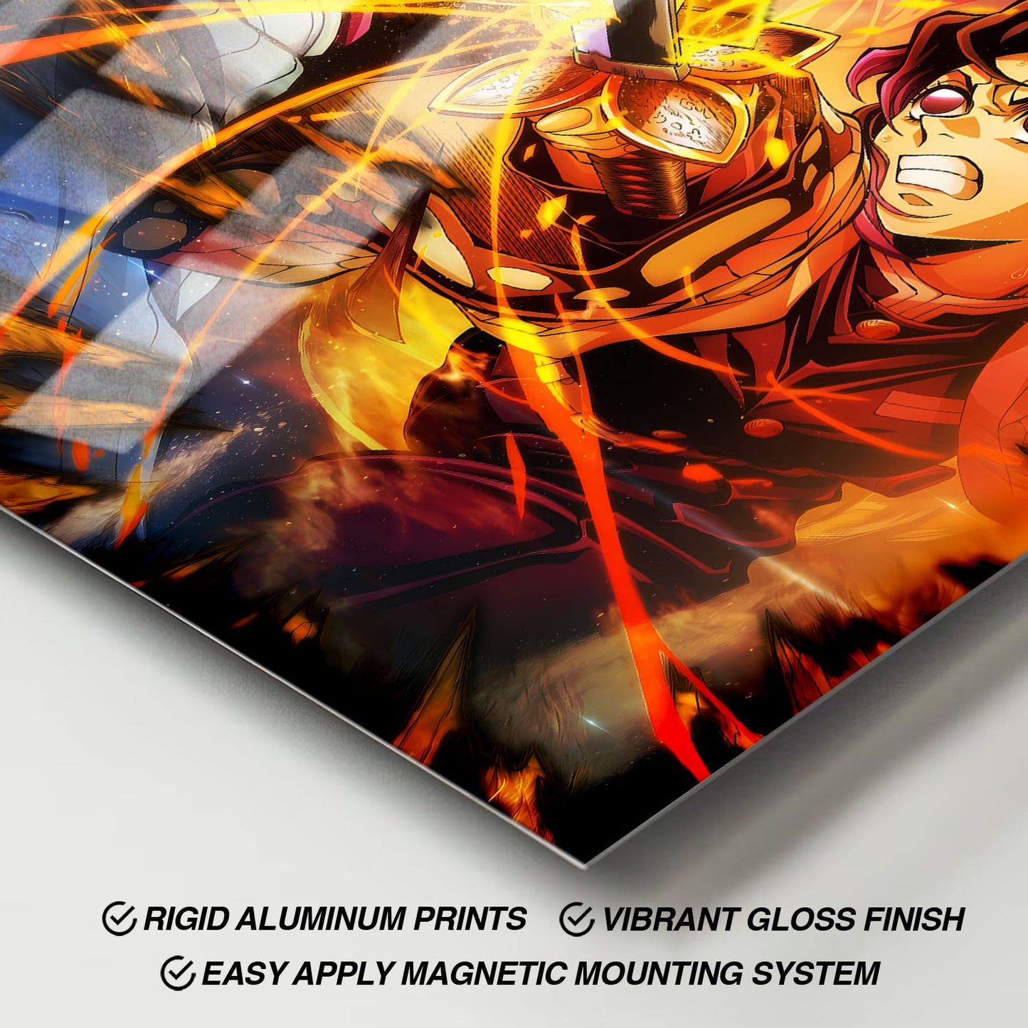 Flex Designs Metal Poster Demon Slayer Infinity Castle Shinobu vs Doma 11 x 17" Home Goods - TV Show 2025 TV Show Metal Poster