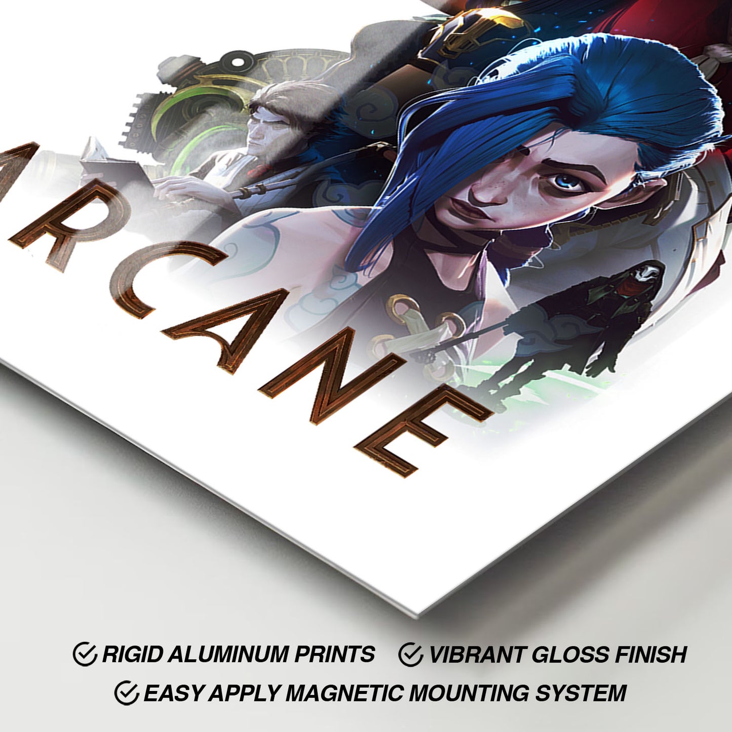 Flex Designs Metal Poster Arcane 11 x 17" Home Goods - TV Show 2021 TV Show Metal Poster