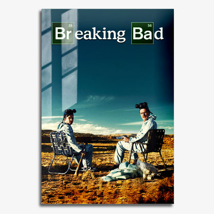 Flex Designs Metal Poster Breaking Bad Alternate 11 x 17" Home Goods - TV Show 2008 TV Show Metal Poster