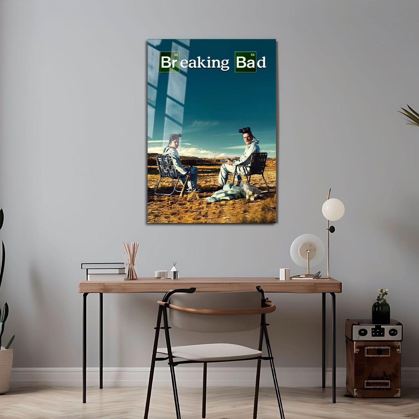 Flex Designs Metal Poster Breaking Bad Alternate 5 x 7" Home Goods - TV Show 2008 TV Show Metal Poster