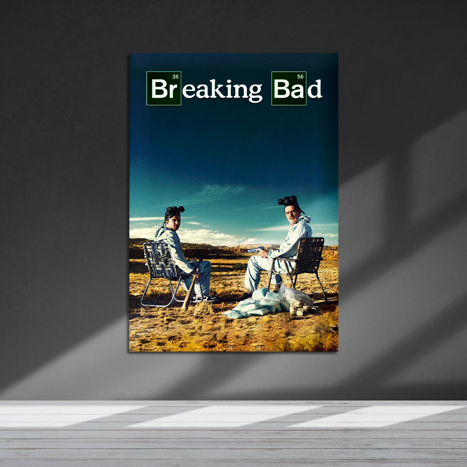 Flex Designs Metal Poster Breaking Bad Alternate 5 x 7" Home Goods - TV Show 2008 TV Show Metal Poster