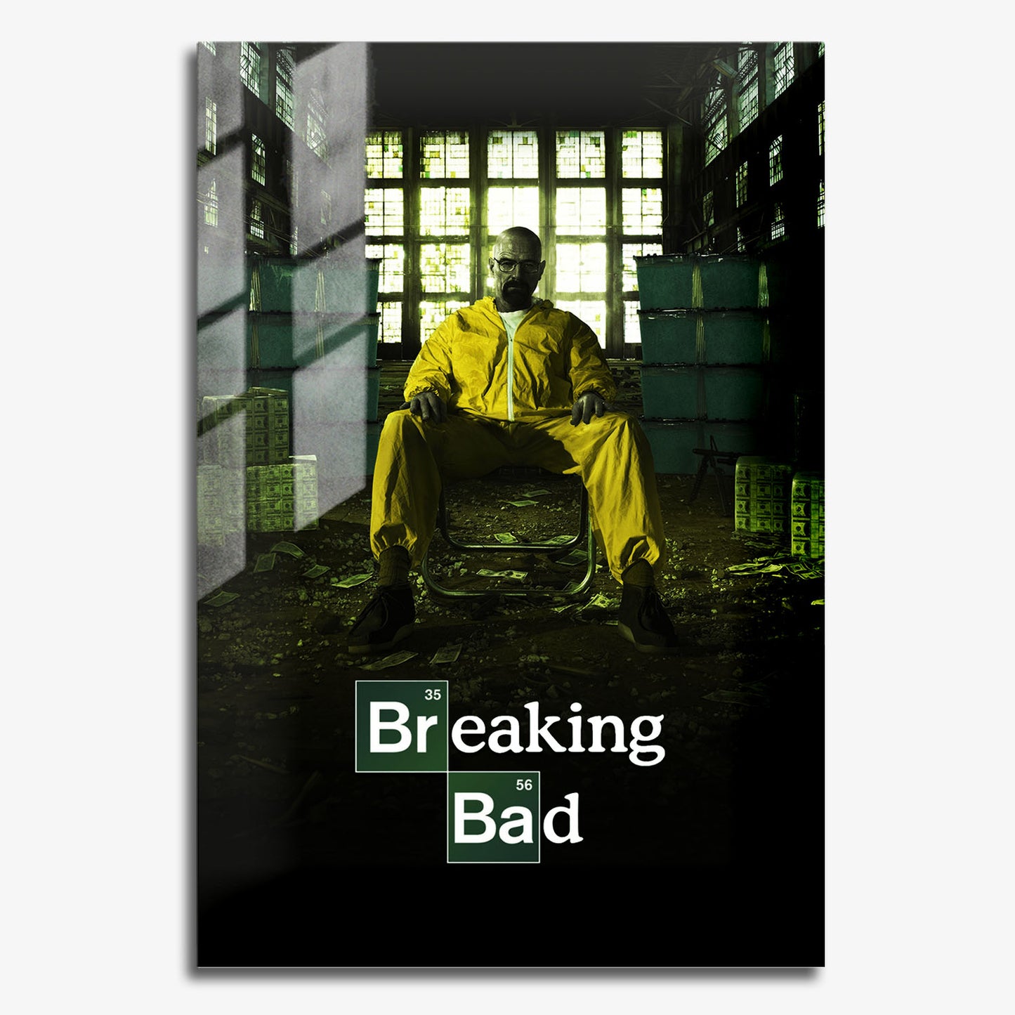 Flex Designs Metal Poster Breaking Bad 11 x 17" Home Goods - TV Show 2008 TV Show Metal Poster