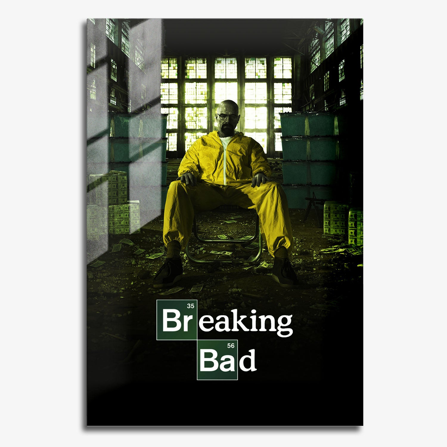 Flex Designs Metal Poster Breaking Bad 11 x 17" Home Goods - TV Show 2008 TV Show Metal Poster