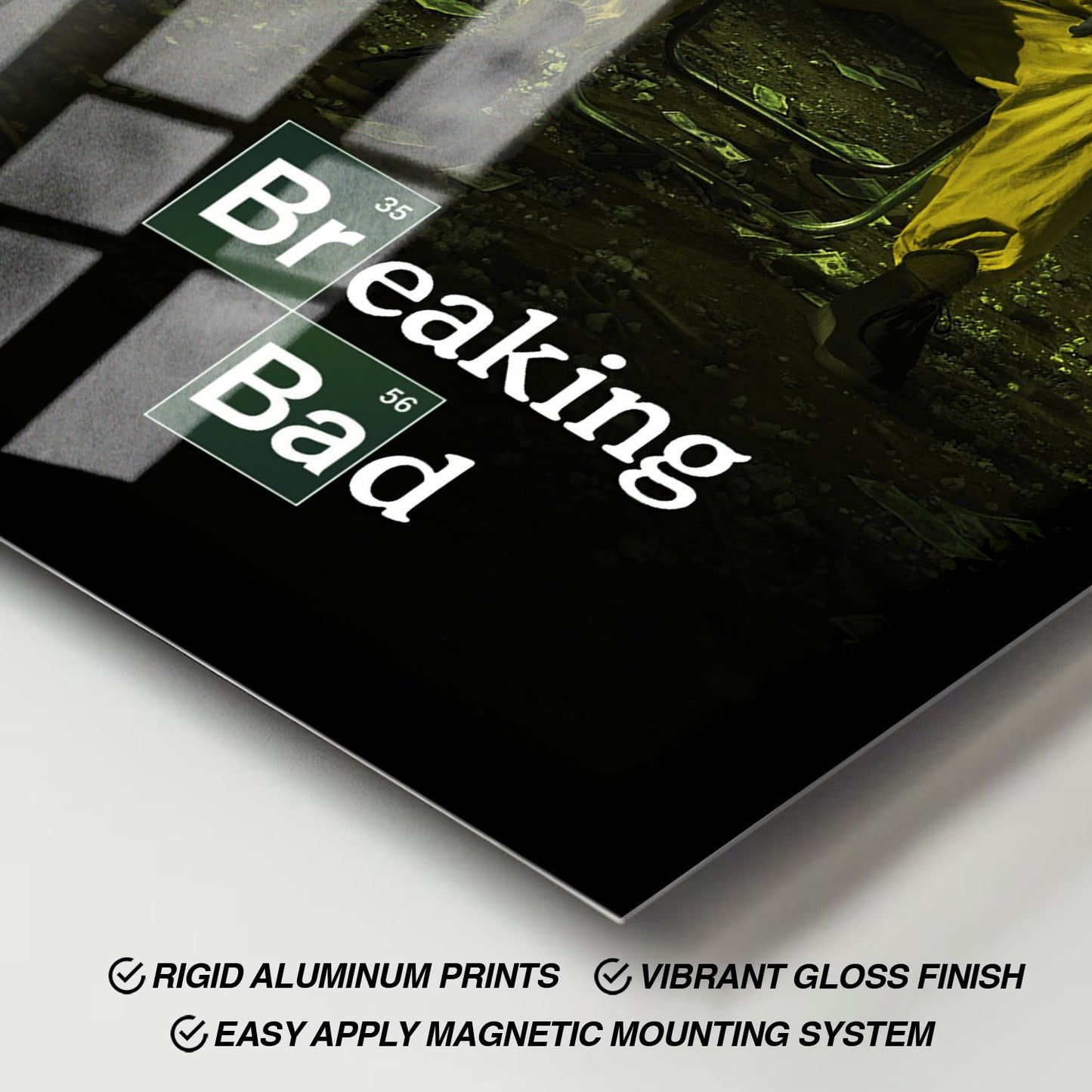 Flex Designs Metal Poster Breaking Bad 11 x 17" Home Goods - TV Show 2008 TV Show Metal Poster