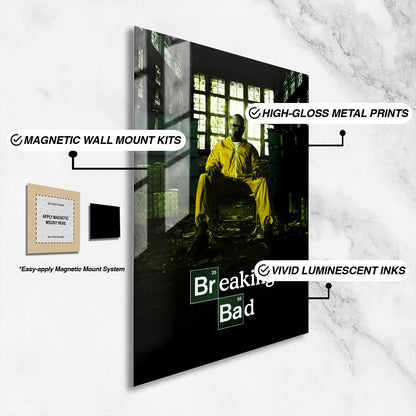Flex Designs Metal Poster Breaking Bad 16 x 24" Home Goods - TV Show 2008 TV Show Metal Poster