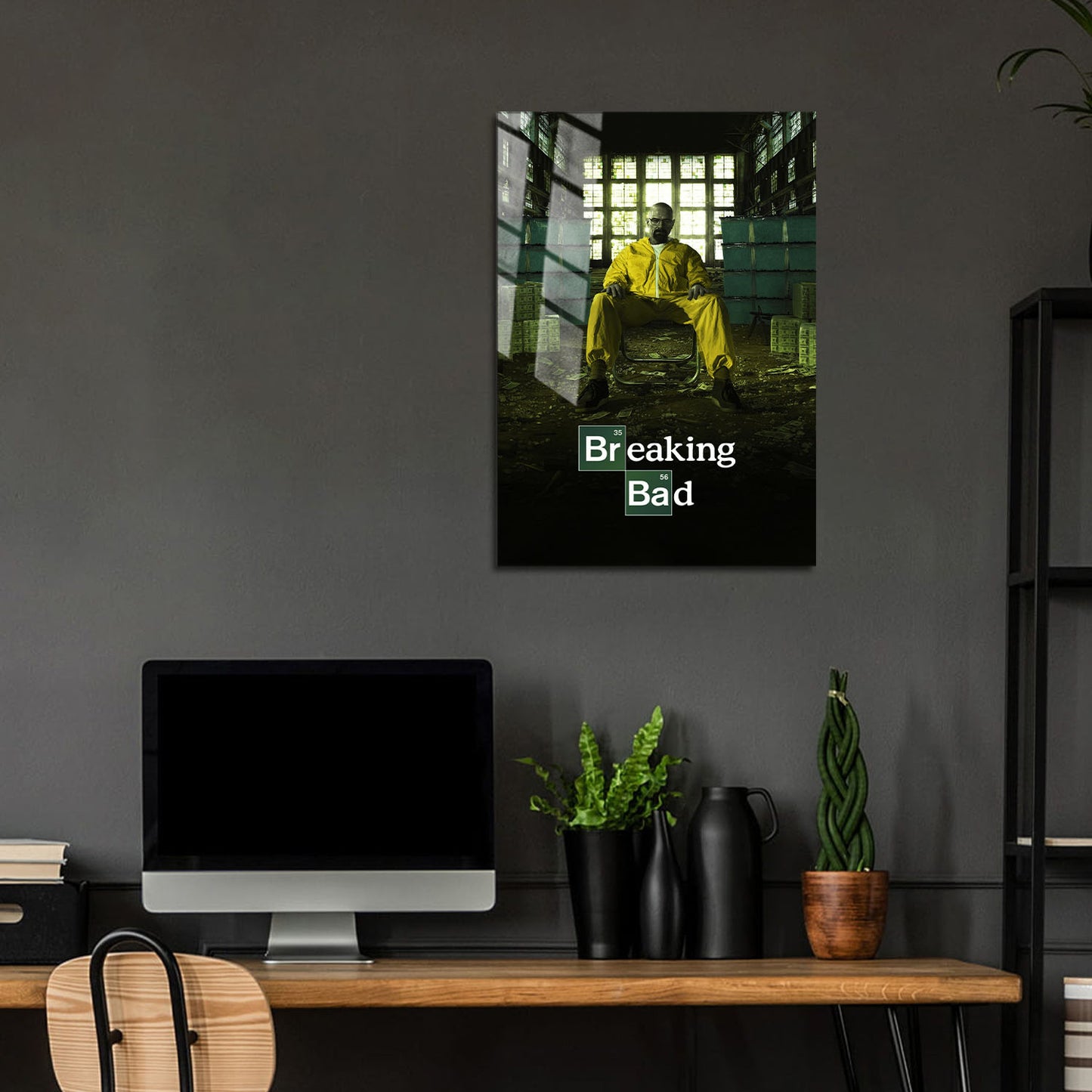 Flex Designs Metal Poster Breaking Bad 24 x 36" Home Goods - TV Show 2008 TV Show Metal Poster
