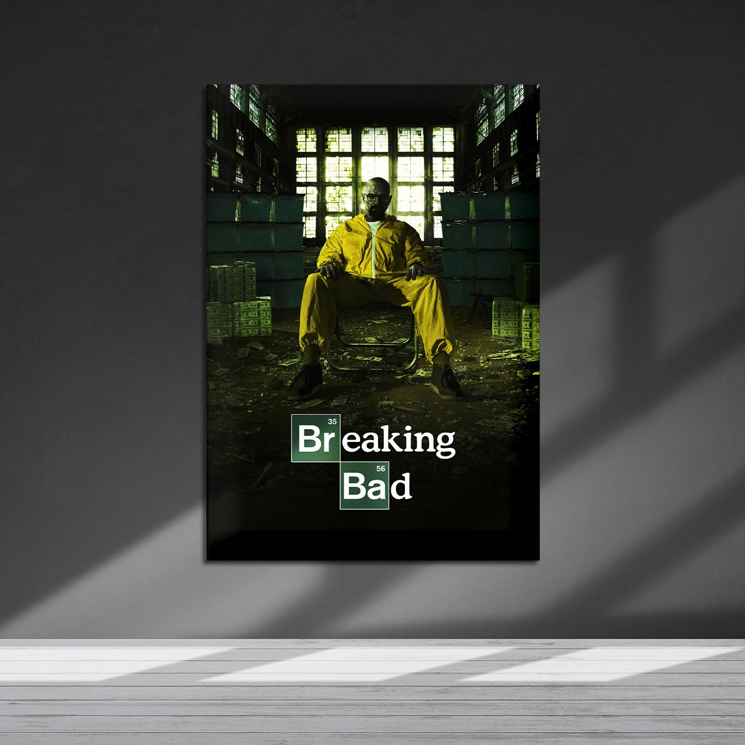 Flex Designs Metal Poster Breaking Bad 5 x 7" Home Goods - TV Show 2008 TV Show Metal Poster