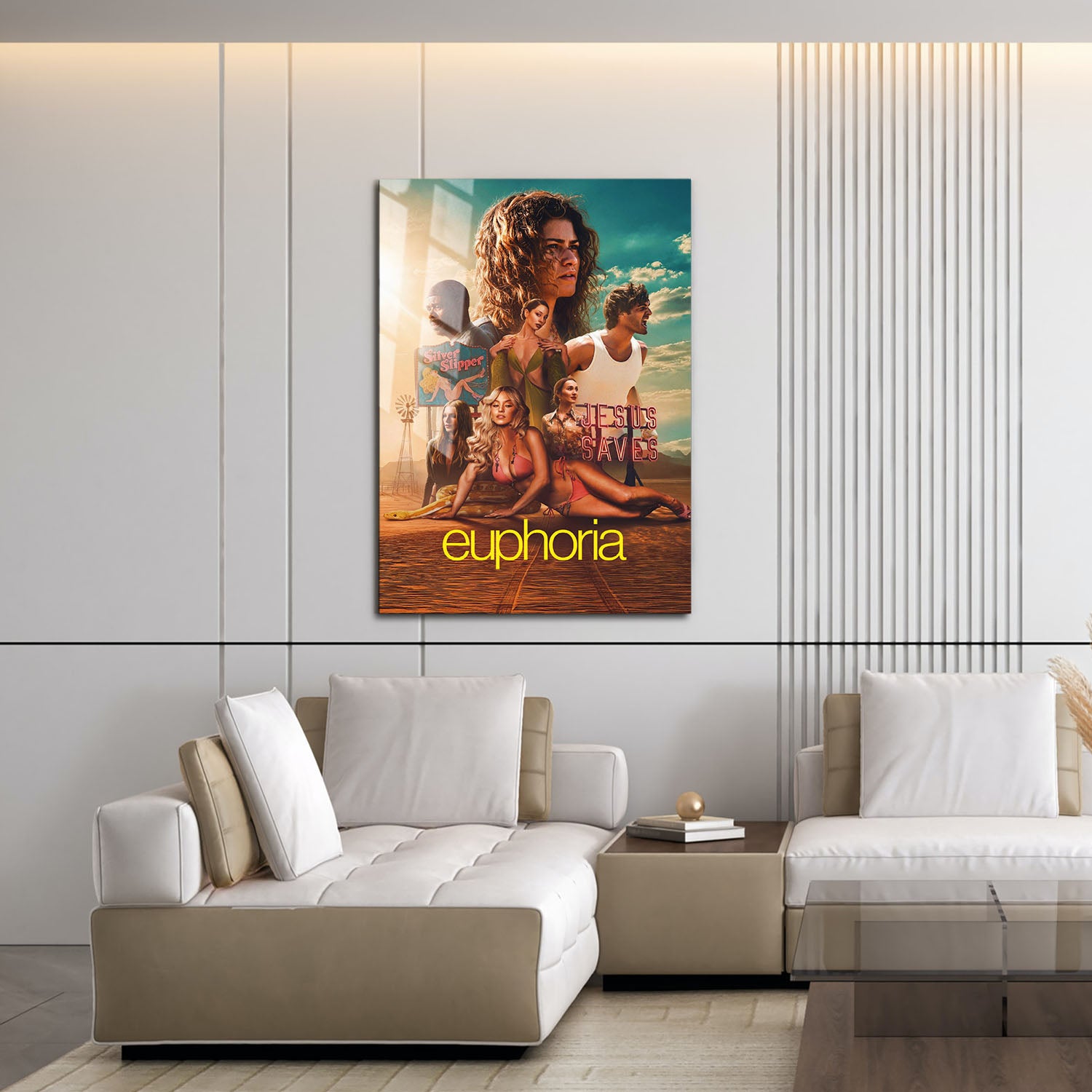 Flex Designs Metal Poster Euphoria Season 3 16 x 24" Home Goods - TV Show 2026 TV Show Metal Poster