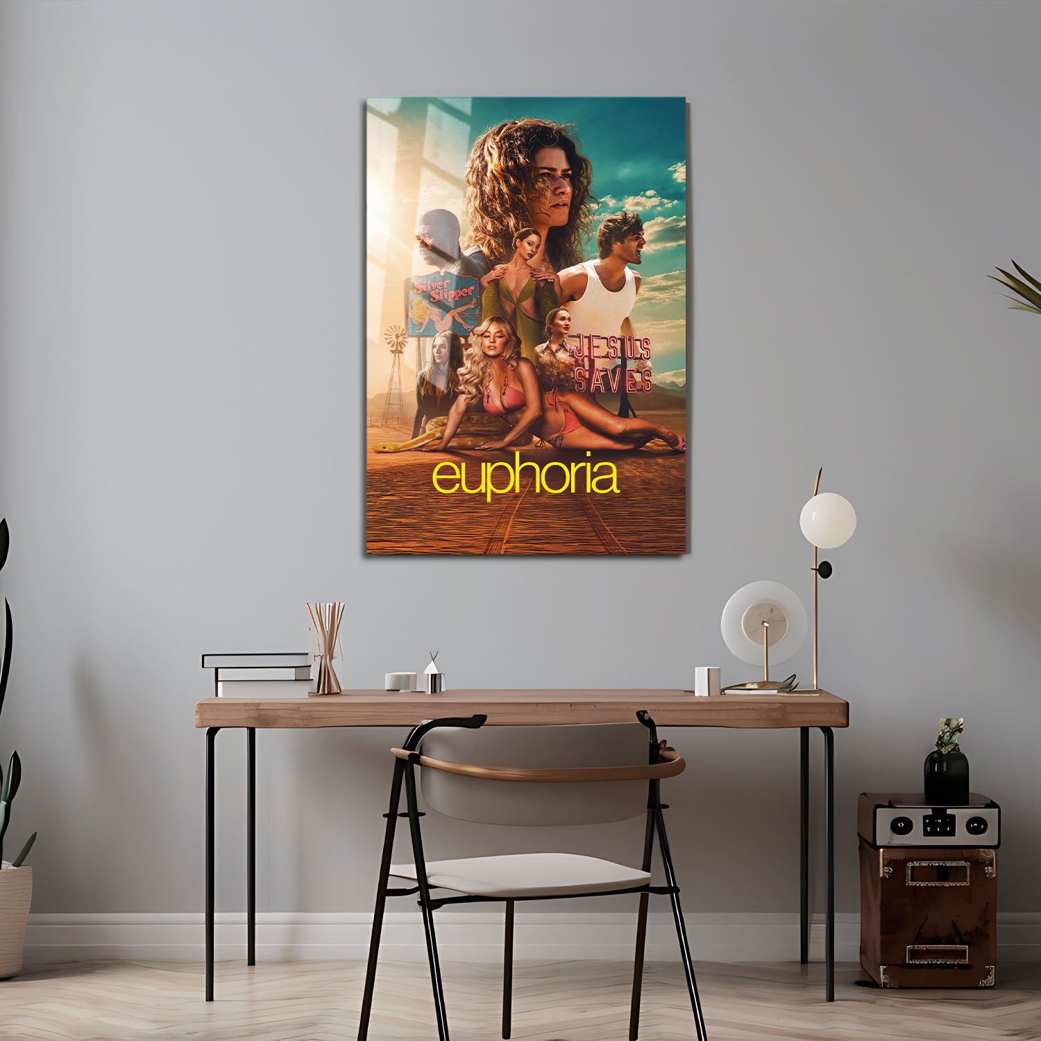 Flex Designs Metal Poster Euphoria Season 3 5 x 7" Home Goods - TV Show 2026 TV Show Metal Poster