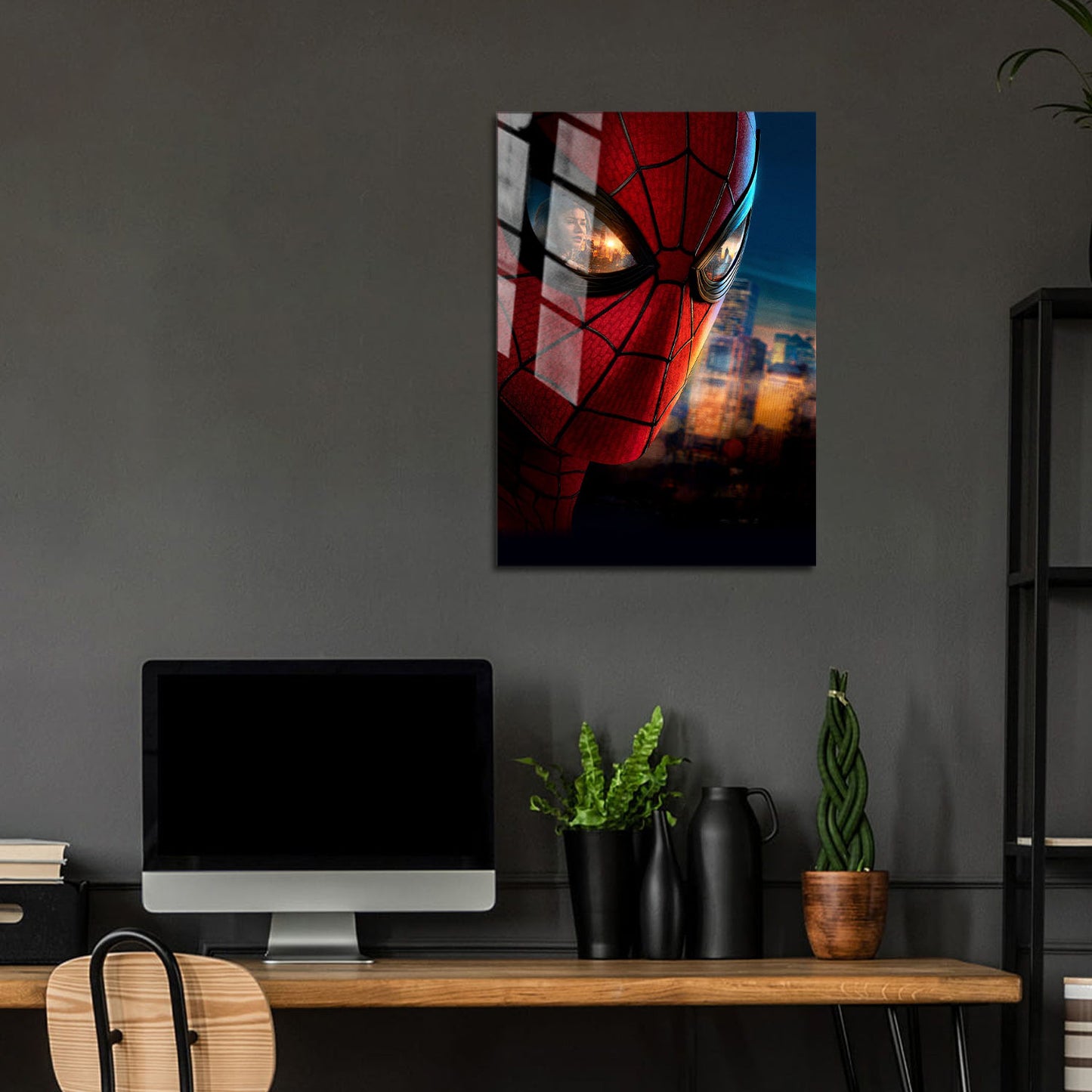 Flex Designs Metal Poster SpiderMan Brand New Day Textless 24 x 36" Home Goods - Movie 2026 Movie Metal Poster