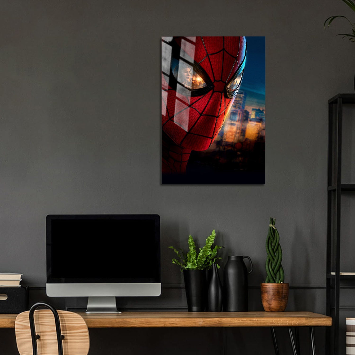 Flex Designs Metal Poster SpiderMan Brand New Day Textless 24 x 36" Home Goods - Movie 2026 Movie Metal Poster
