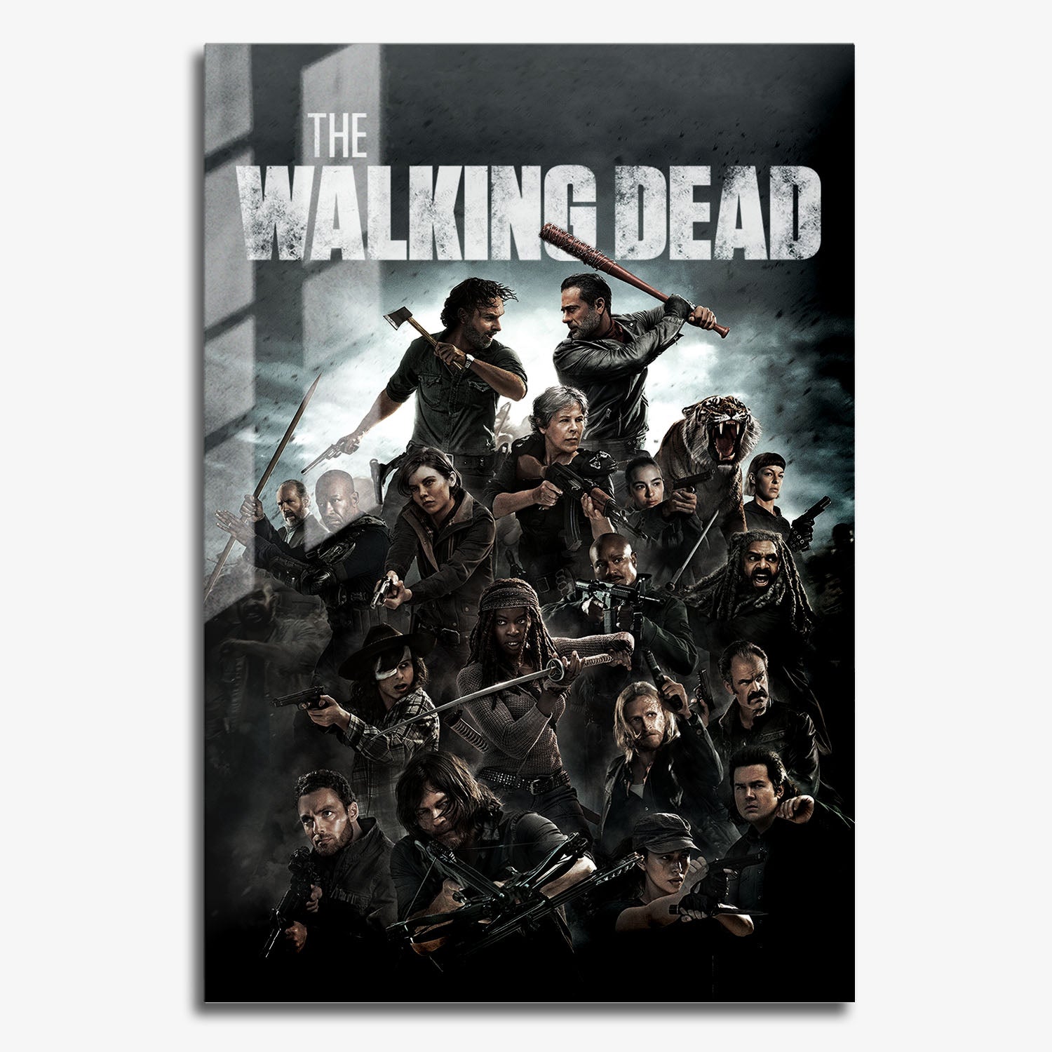Flex Designs Metal Poster The Walking Dead Cover 11 x 17" Home Goods - TV Show 2010 TV Show Metal Poster