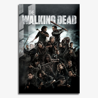 Flex Designs Metal Poster The Walking Dead Cover 11 x 17" Home Goods - TV Show 2010 TV Show Metal Poster