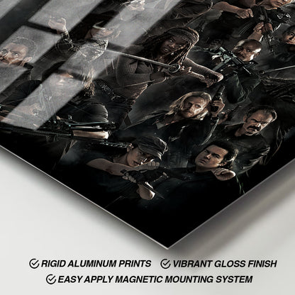 Flex Designs Metal Poster The Walking Dead Cover 11 x 17" Home Goods - TV Show 2010 TV Show Metal Poster