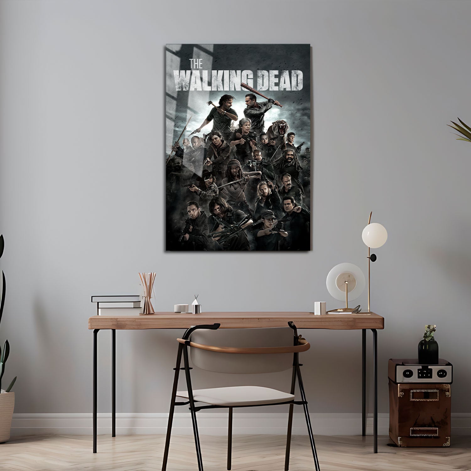 Flex Designs Metal Poster The Walking Dead Cover 5 x 7" Home Goods - TV Show 2010 TV Show Metal Poster