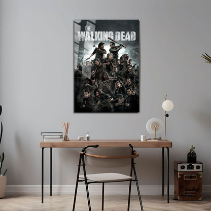 Flex Designs Metal Poster The Walking Dead Cover 5 x 7" Home Goods - TV Show 2010 TV Show Metal Poster