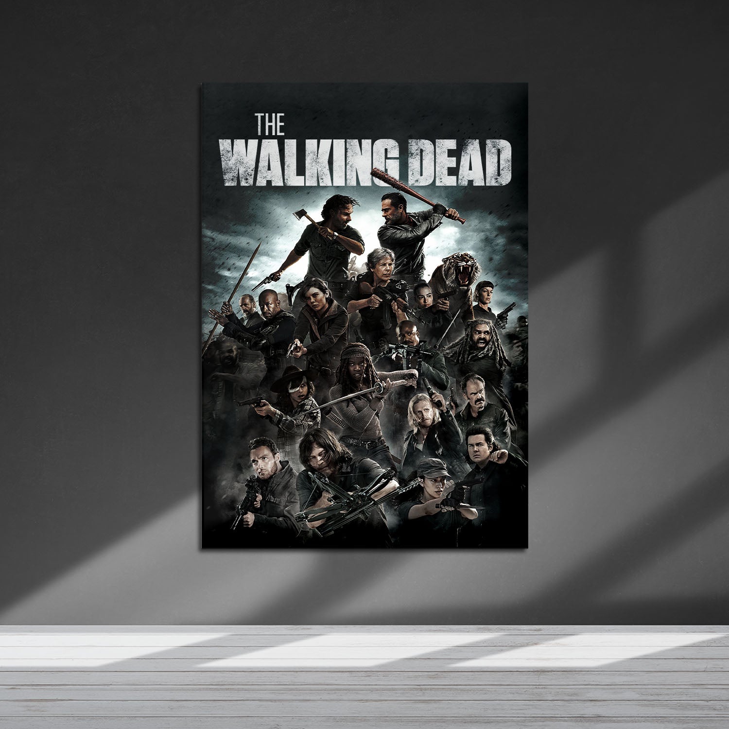 Flex Designs Metal Poster The Walking Dead Cover 5 x 7" Home Goods - TV Show 2010 TV Show Metal Poster