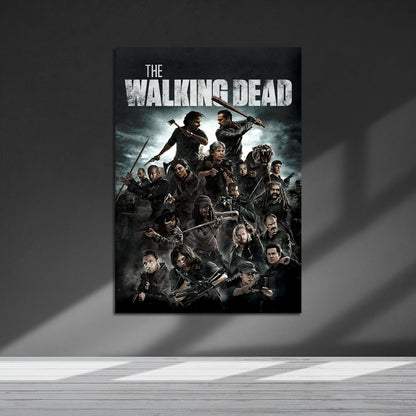 Flex Designs Metal Poster The Walking Dead Cover 5 x 7" Home Goods - TV Show 2010 TV Show Metal Poster