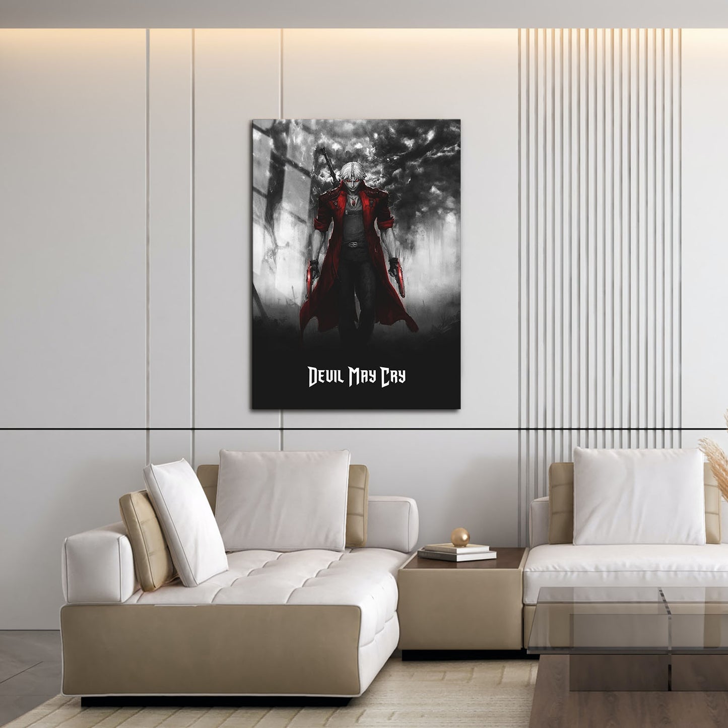 Flex Designs Metal Poster Devil May Cry Noir 16 x 24" Home Goods - TV Show 2025 TV Show Metal Poster