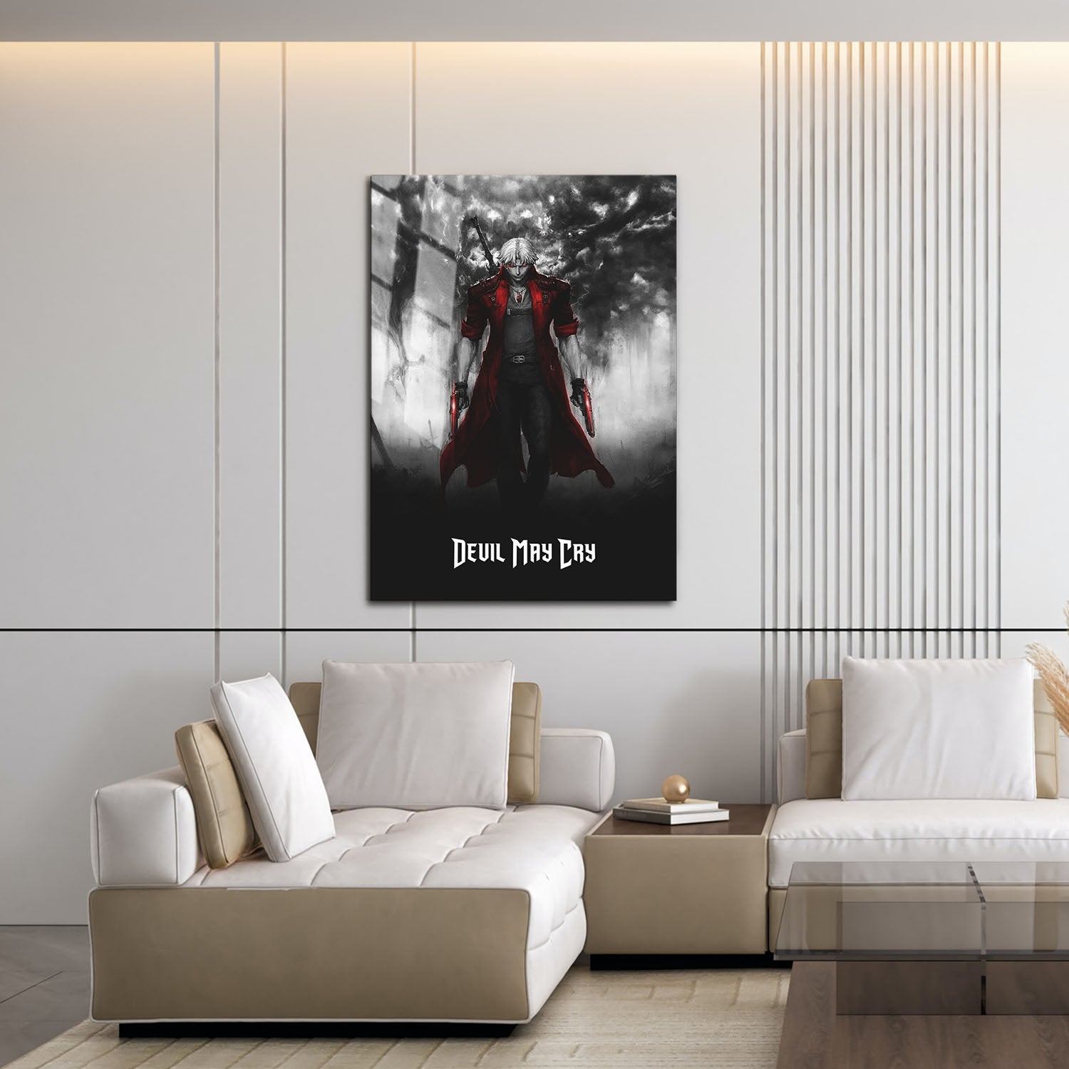Flex Designs Metal Poster Devil May Cry Noir 16 x 24" Home Goods - TV Show 2025 TV Show Metal Poster
