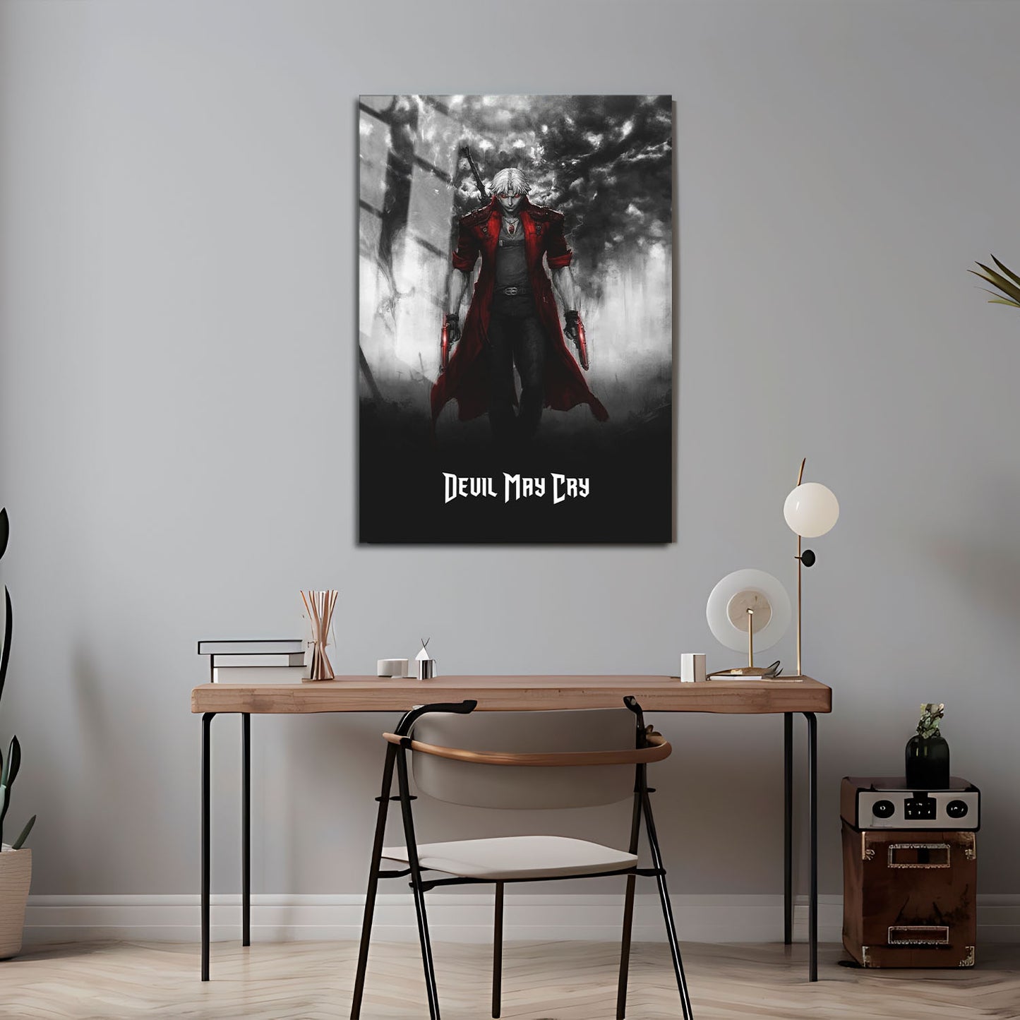 Flex Designs Metal Poster Devil May Cry Noir 5 x 7" Home Goods - TV Show 2025 TV Show Metal Poster