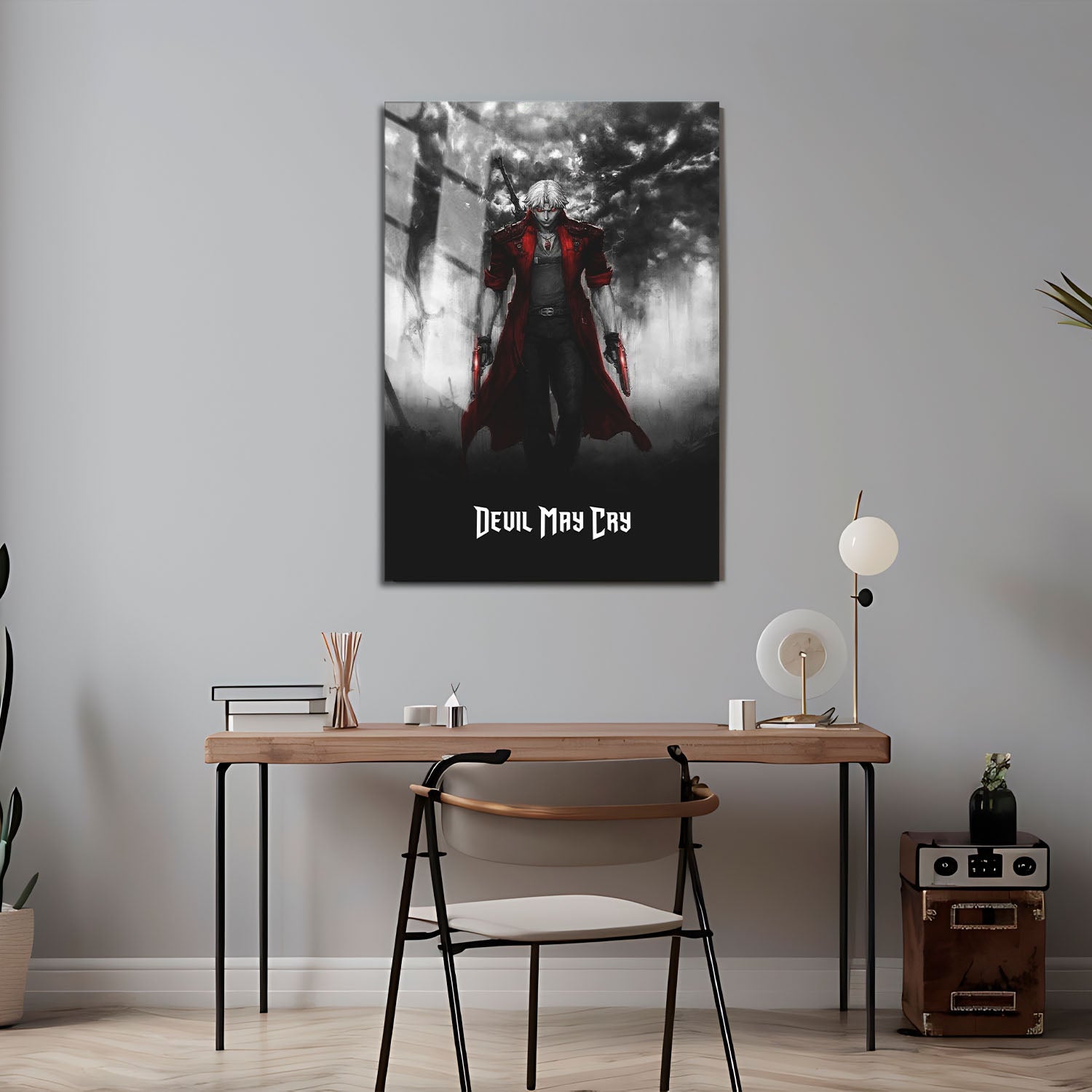 Flex Designs Metal Poster Devil May Cry Noir 5 x 7" Home Goods - TV Show 2025 TV Show Metal Poster