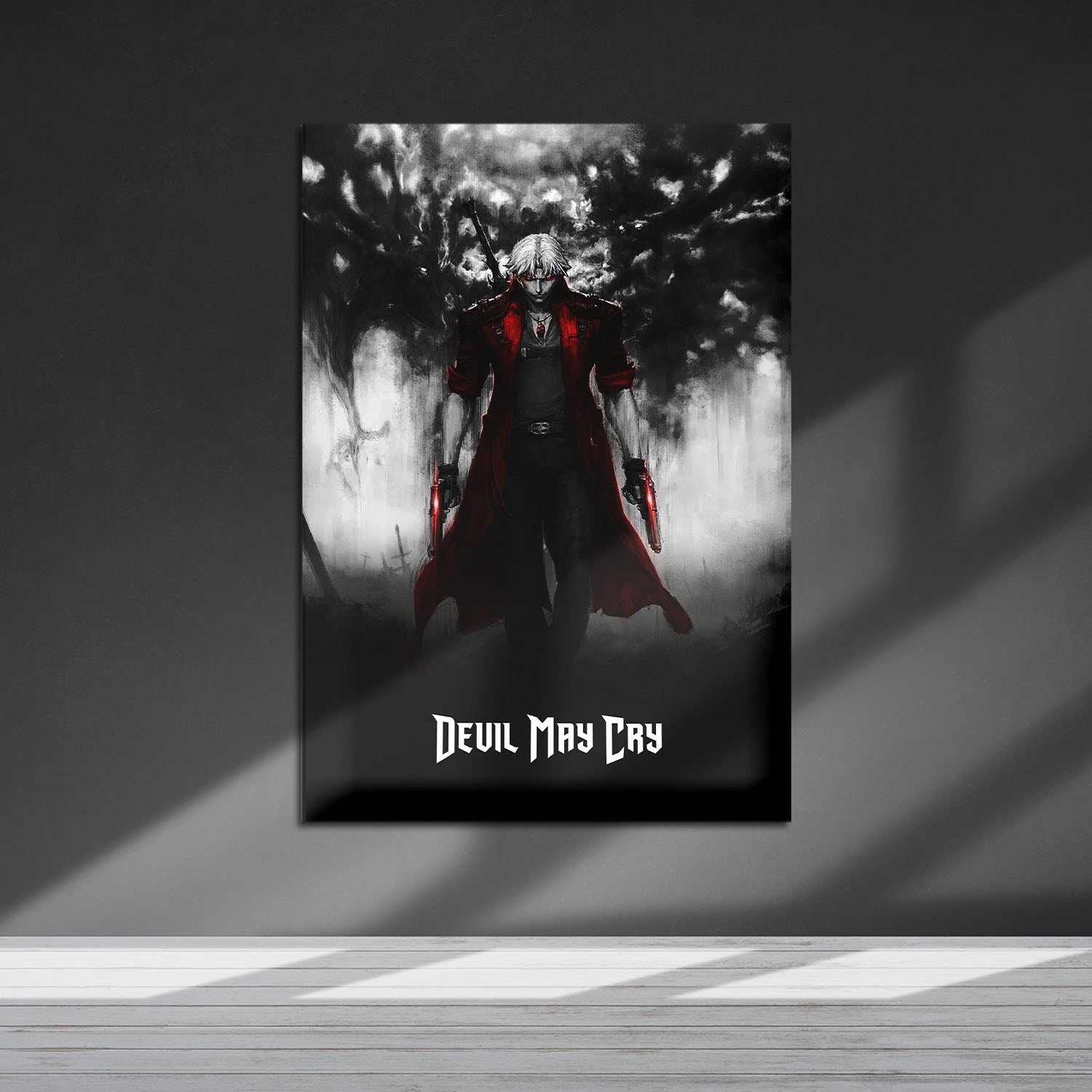 Flex Designs Metal Poster Devil May Cry Noir 5 x 7" Home Goods - TV Show 2025 TV Show Metal Poster
