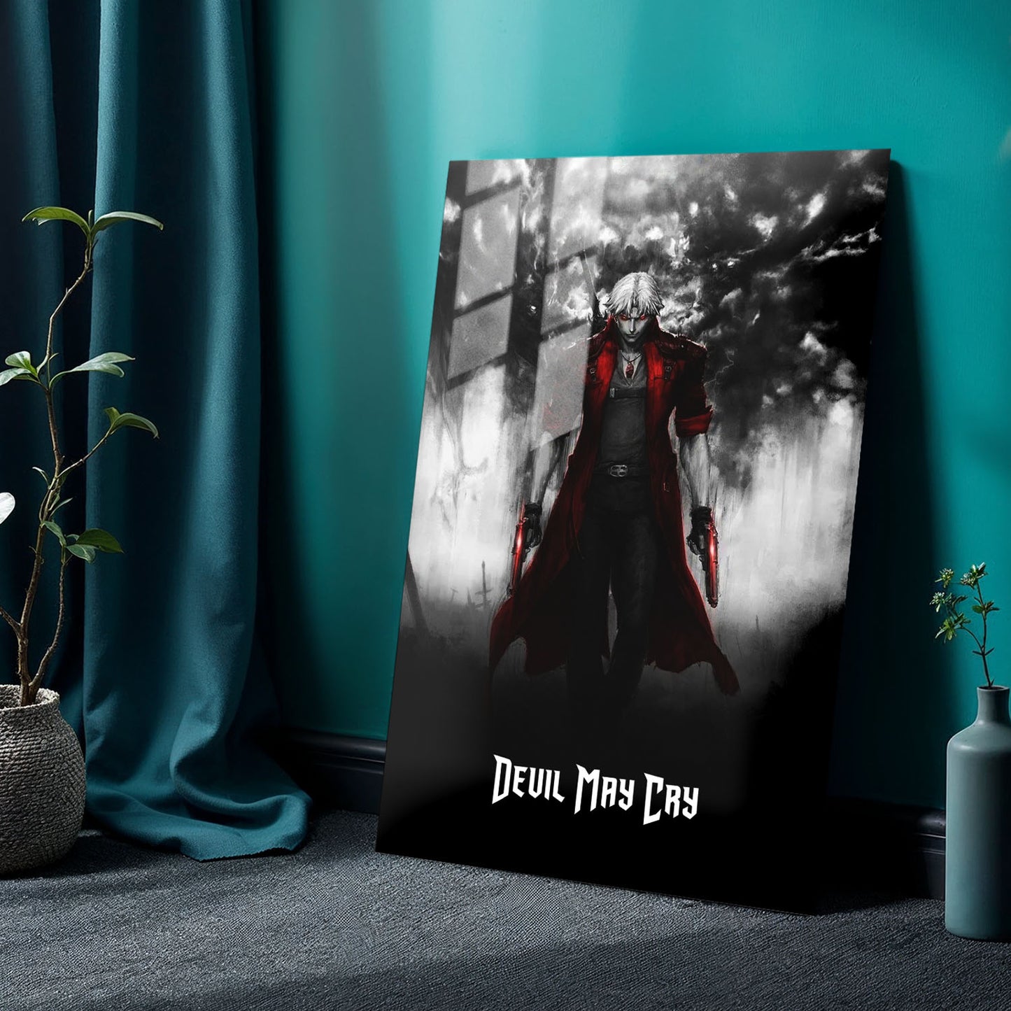 Flex Designs Metal Poster Devil May Cry Noir 24 x 36" Home Goods - TV Show 2025 TV Show Metal Poster