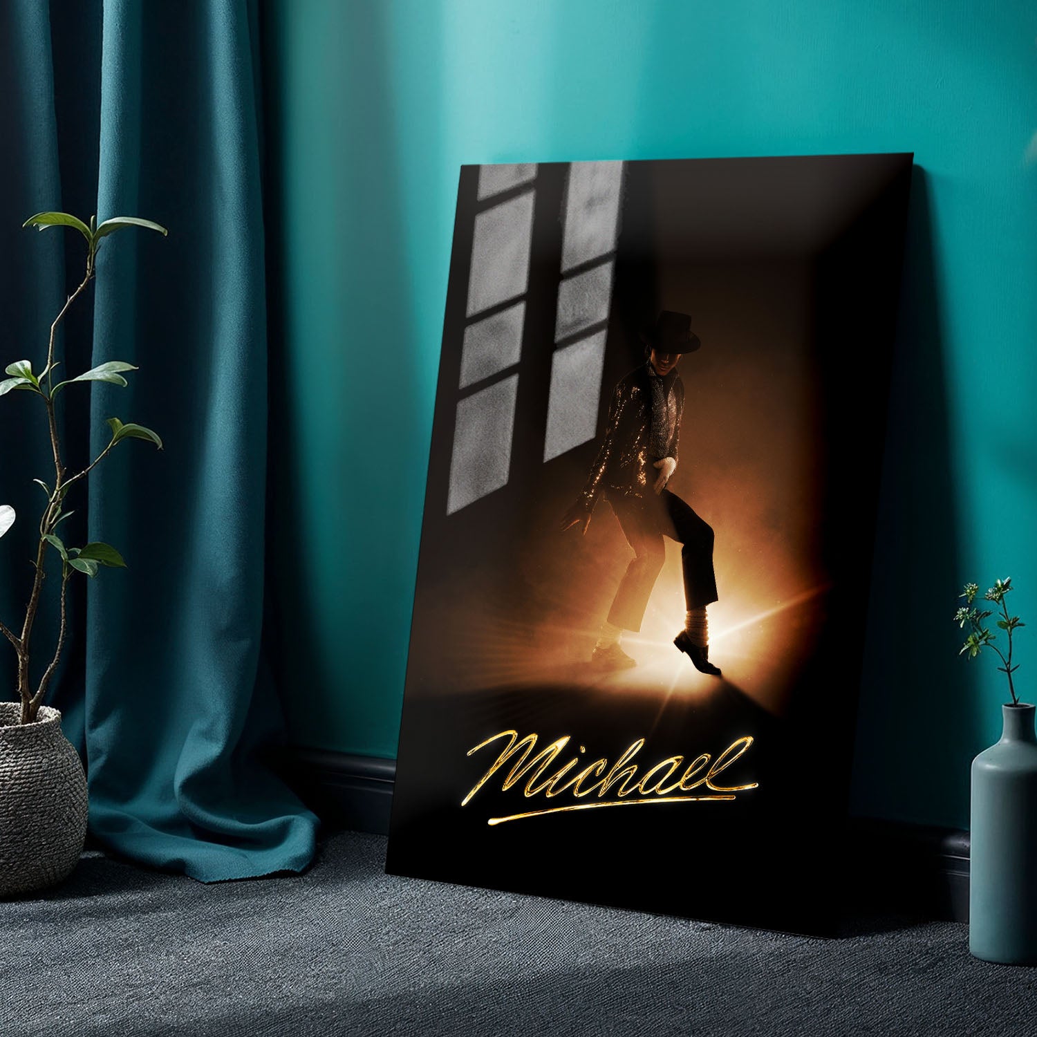 Flex Designs Metal Poster Michael 24 x 36" Home Goods - Movie 2026 Movie Metal Poster