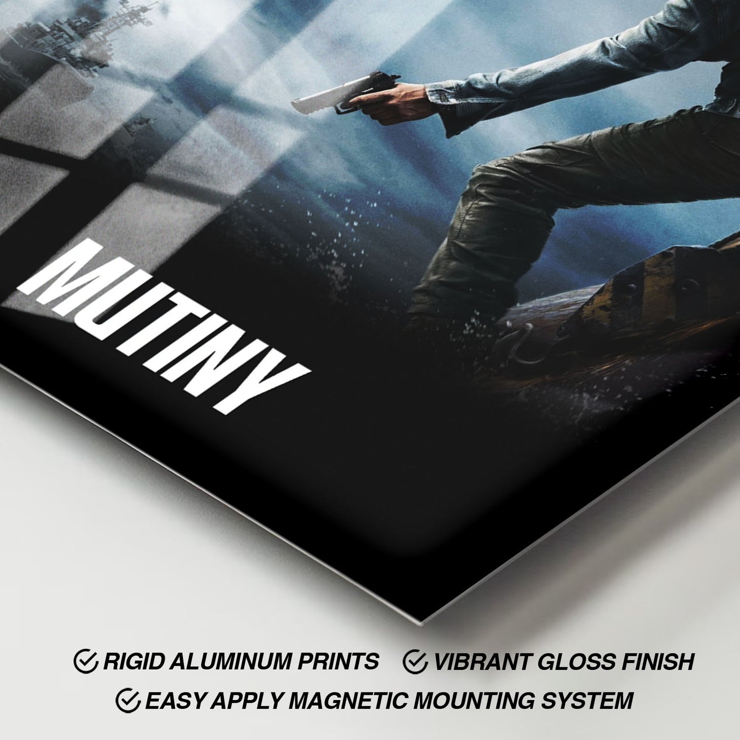 Flex Designs Metal Poster Mutiny 11 x 17" Home Goods - Movie 2026 Movie Metal Poster
