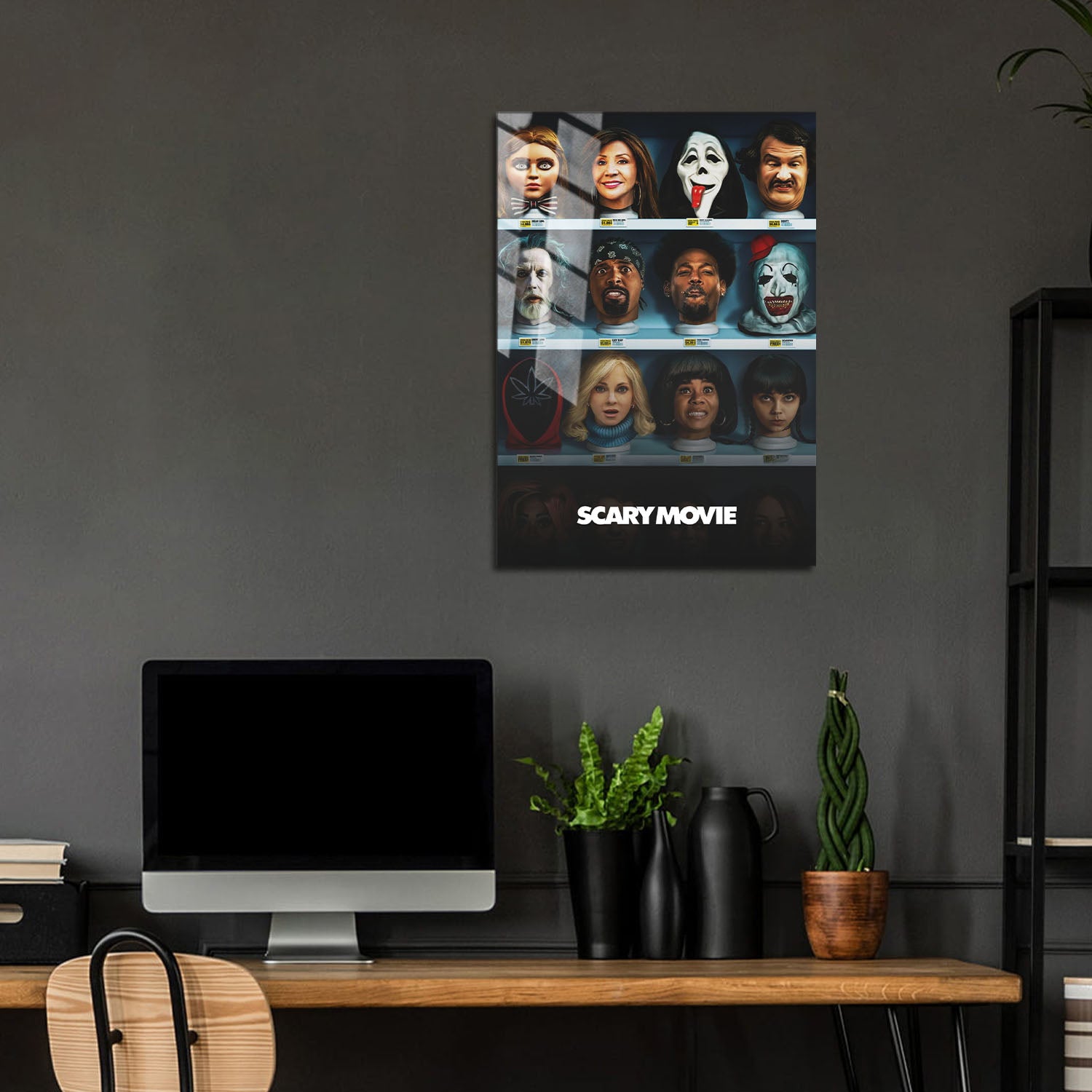 Flex Designs Metal Poster Scary Movie Cinematic 24 x 36" Home Goods - Movie 2026 Movie Metal Poster