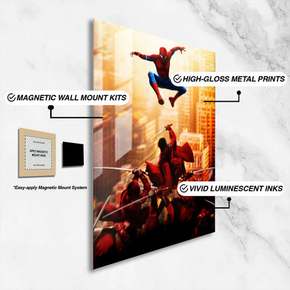 Flex Designs Metal Poster SpiderMan Brand New Day Sketch 16 x 24" Home Goods - Movie 2026 Movie Metal Poster