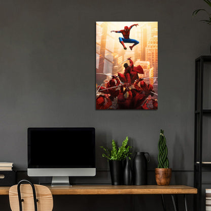 Flex Designs Metal Poster SpiderMan Brand New Day Sketch 24 x 36" Home Goods - Movie 2026 Movie Metal Poster