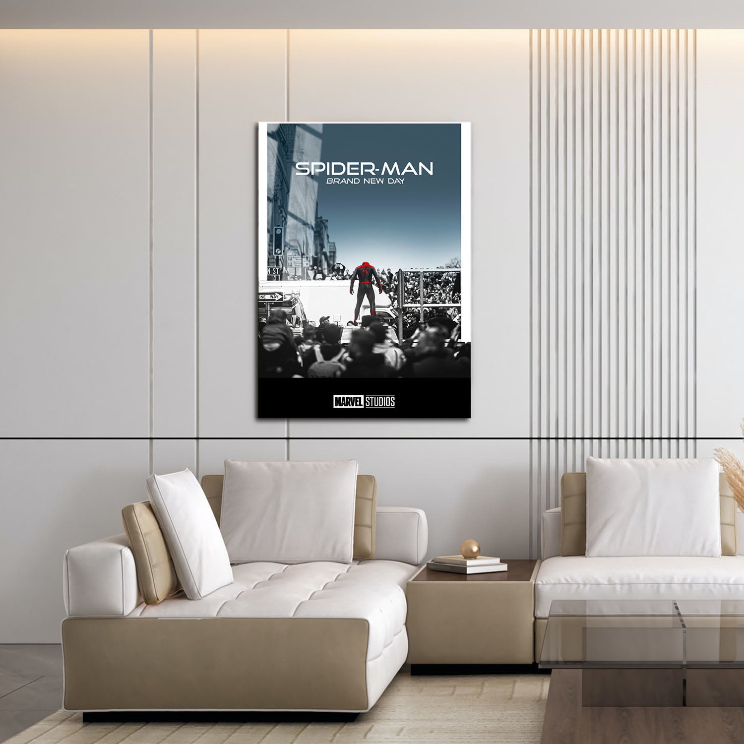 Flex Designs Metal Poster SpiderMan Brand New Day Simple 16 x 24" Home Goods - Movie 2026 Movie Metal Poster