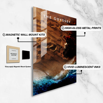 Flex Designs Metal Poster The Odyssey Simplistic 16 x 24" Home Goods - Movie 2026 Movie Metal Poster