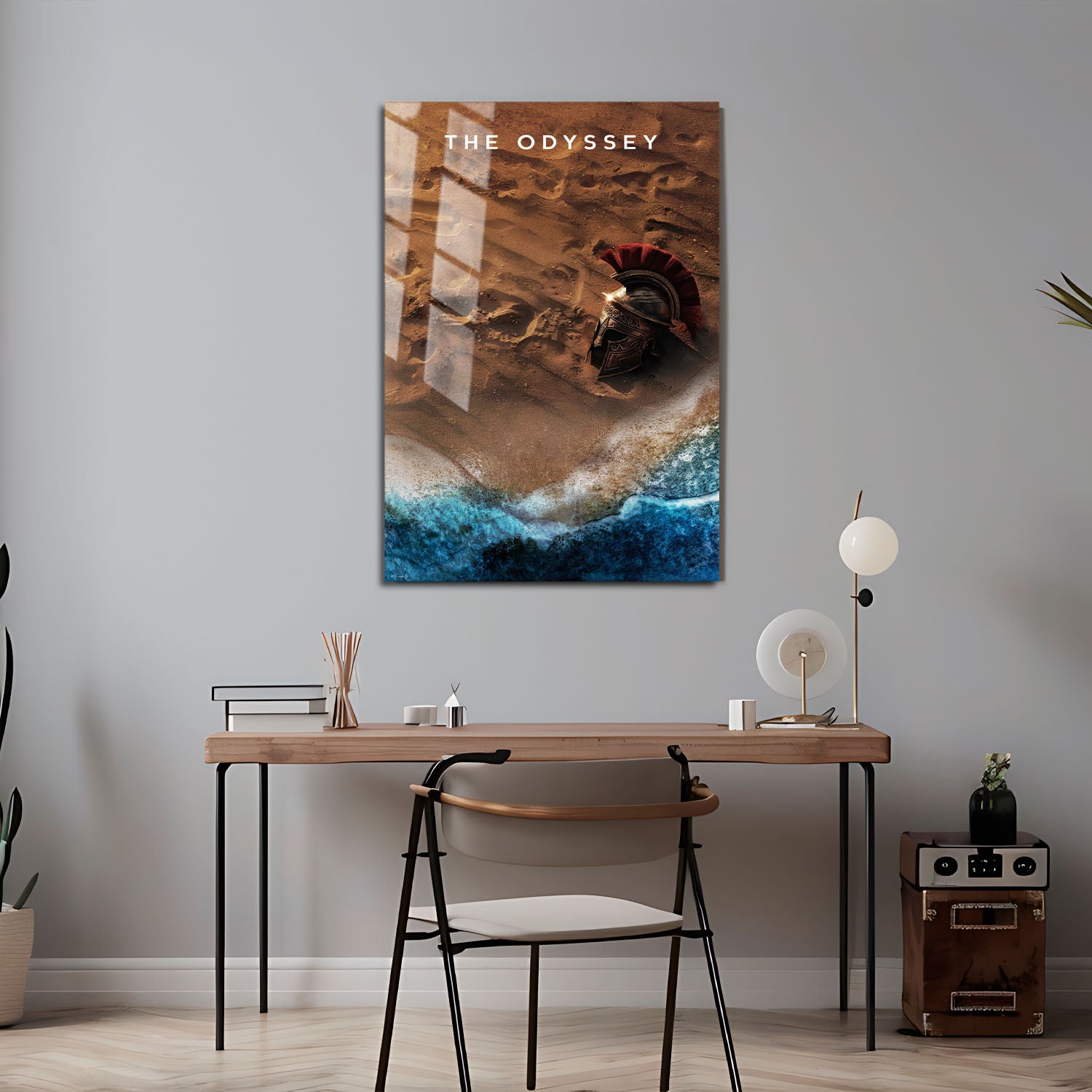 Flex Designs Metal Poster The Odyssey Simplistic 5 x 7" Home Goods - Movie 2026 Movie Metal Poster