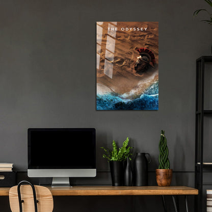 Flex Designs Metal Poster The Odyssey Simplistic 24 x 36" Home Goods - Movie 2026 Movie Metal Poster