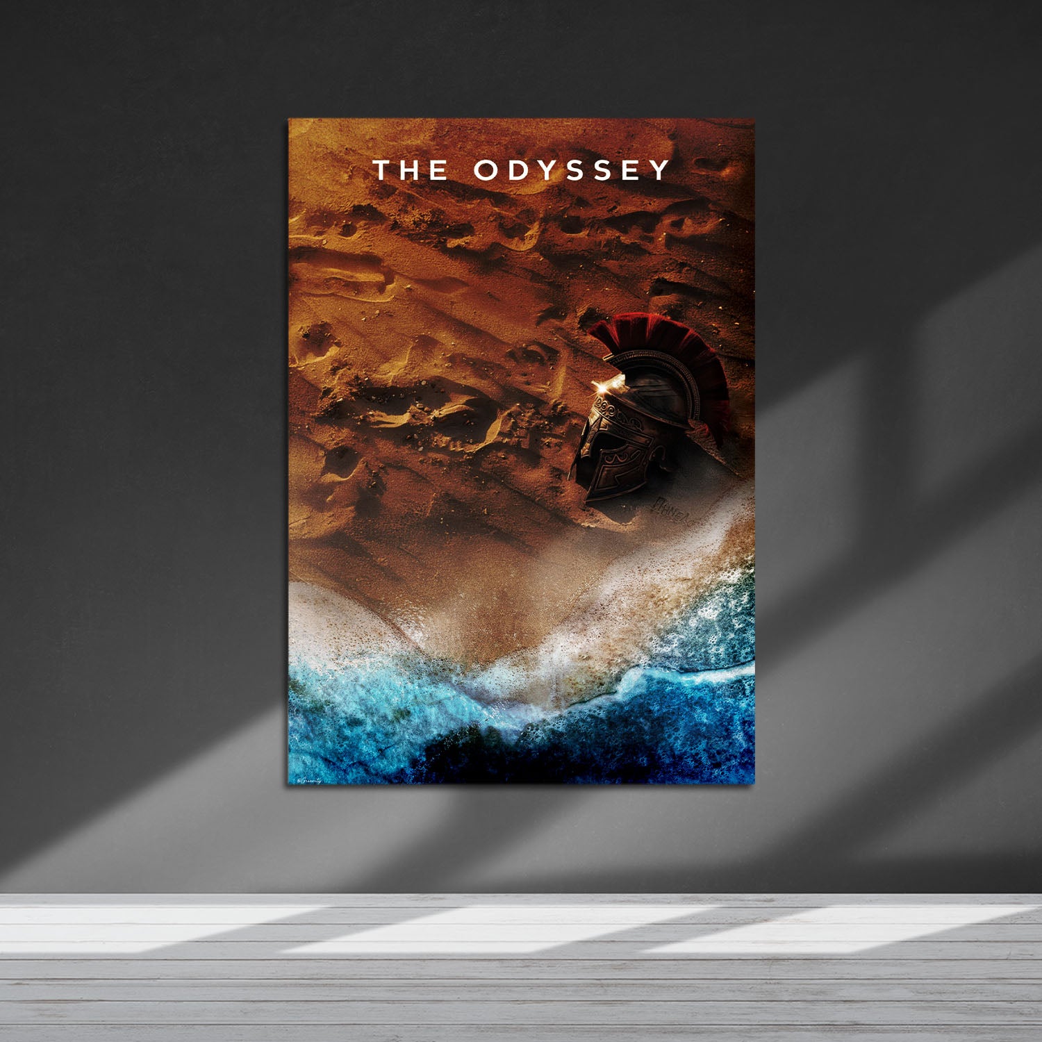 Flex Designs Metal Poster The Odyssey Simplistic 5 x 7" Home Goods - Movie 2026 Movie Metal Poster