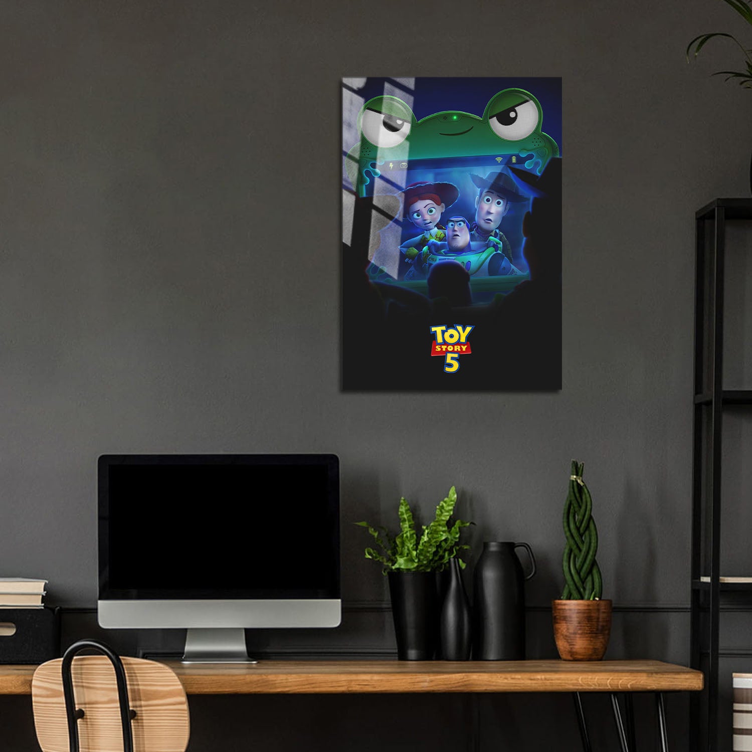 Flex Designs Metal Poster Toy Story 5 Theatrical 24 x 36" Home Goods - Movie 2026 Movie Metal Poster