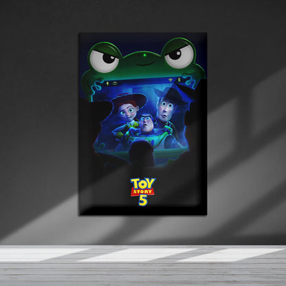 Flex Designs Metal Poster Toy Story 5 Theatrical 5 x 7" Home Goods - Movie 2026 Movie Metal Poster