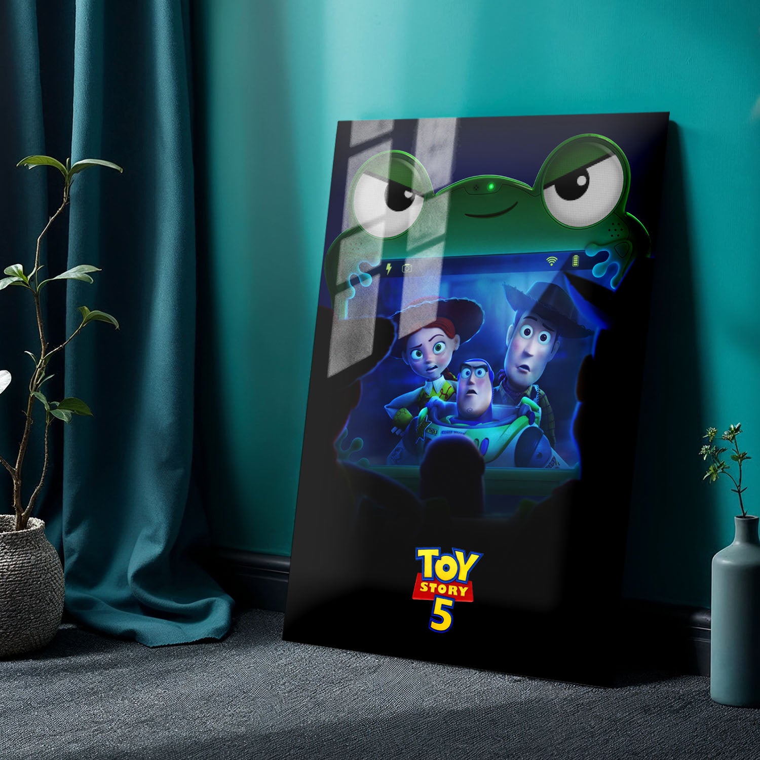 Flex Designs Metal Poster Toy Story 5 Theatrical 24 x 36" Home Goods - Movie 2026 Movie Metal Poster