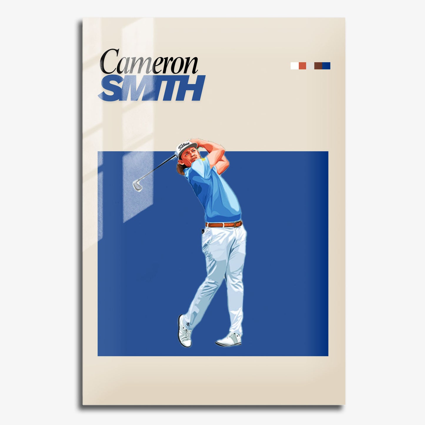 Flex Designs Metal Poster Cameron Smith FlexM 11 x 17" Home Goods - Sports  Metal Poster